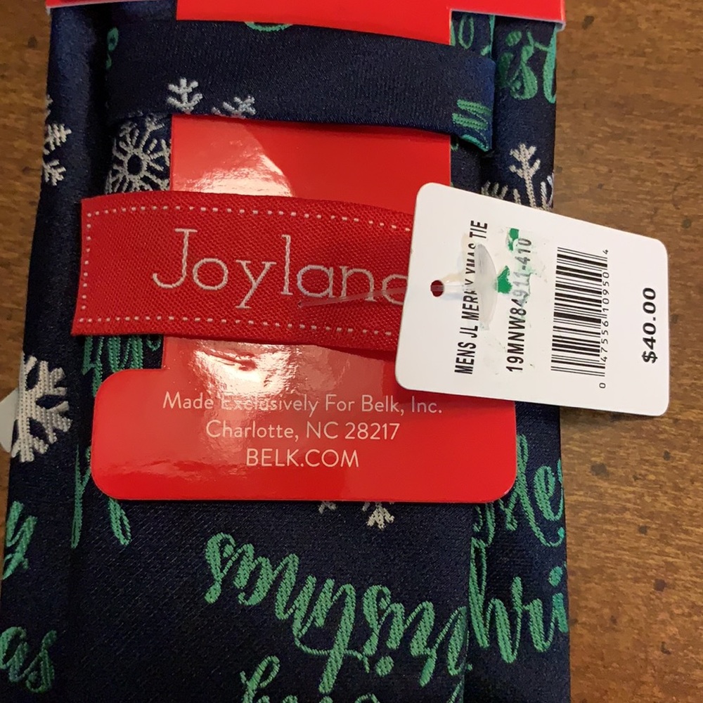 Joyland Christmas Tie - Picture 2 of 2